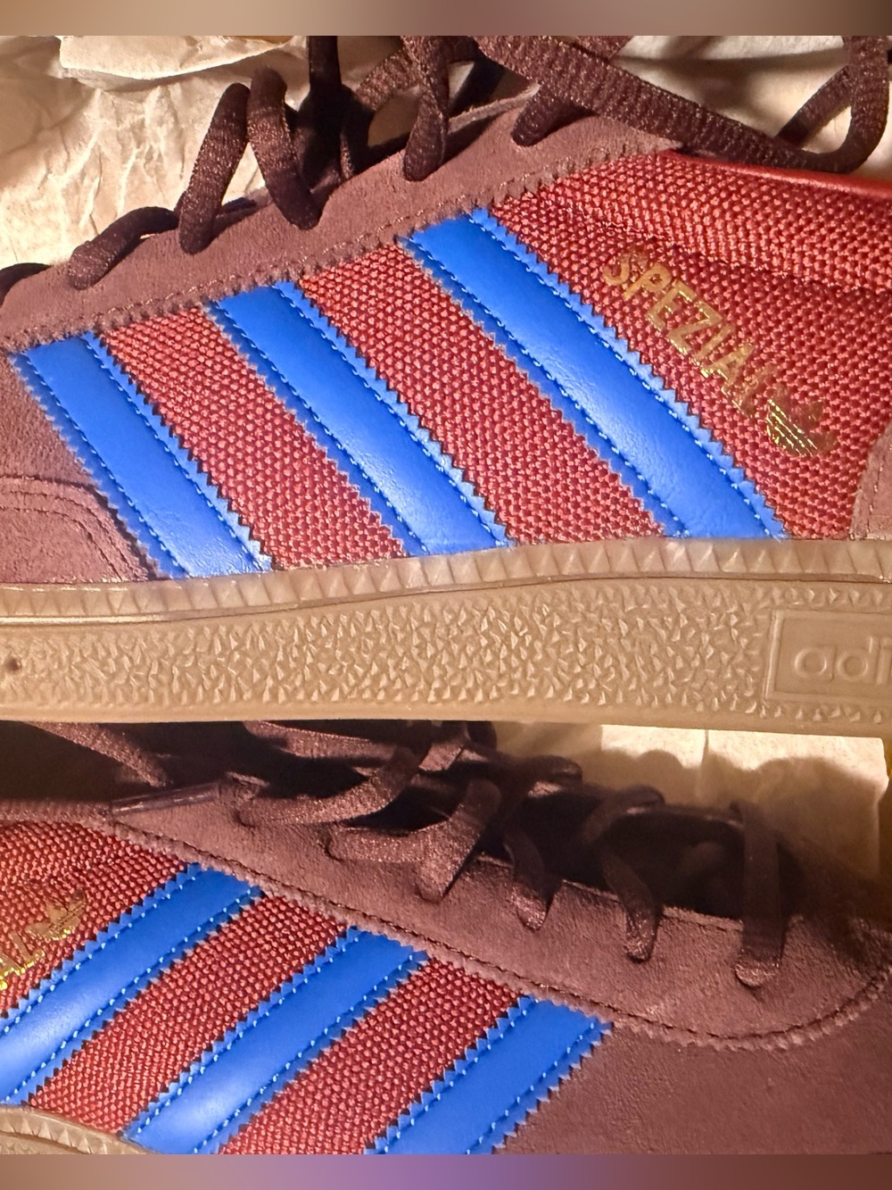 Adidas Originals-Handball Spezial, Men Size 11.5 NIB. Maroon- purple- blue